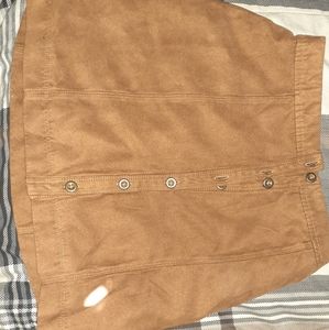 Hollister Suede skirt